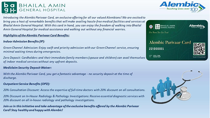 Alembic Parivaar Card